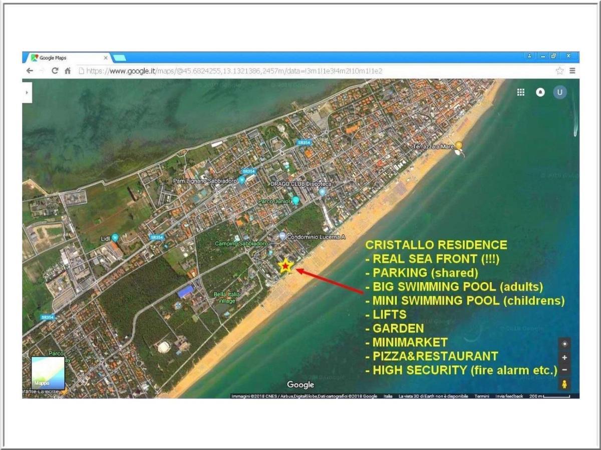 Cristallo Residence Lignano Sabbiadoro Zewnętrze zdjęcie